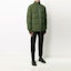 Shop KENZO Green Tiger Head Logo Down Jacket Winter Edition FA65OU1281NI-51