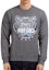 Shop KENZO Abu-abu Sweatshirt Katun Bordir Harimau FA5-5SW001-4XA-98