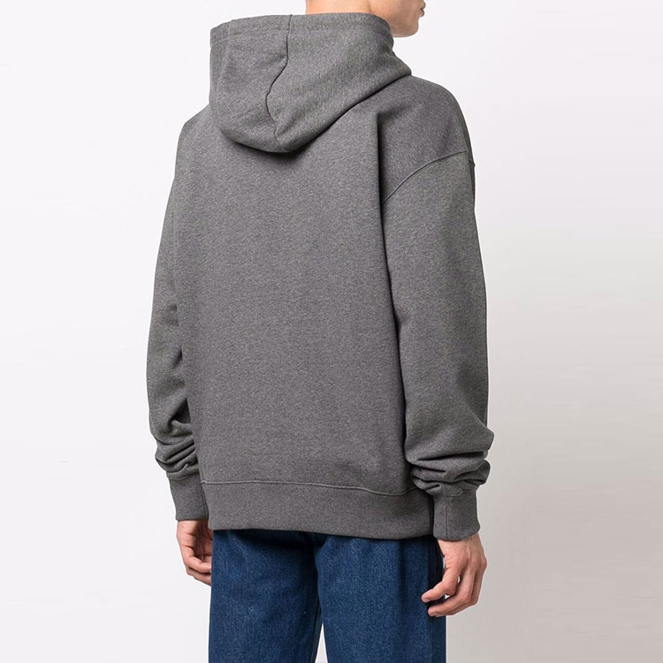 Purchase Kenzo Hoodie Abu-Abu dengan Logo Print FB55SW5394MO-96