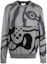 Buy KENZO Grey Printed Crewneck Pullover Sweatshirt Casual Style FB65PU6403TC-93