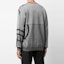 Shop KENZO Grey Printed Crewneck Pullover Sweatshirt Casual Style FB65PU6403TC-93