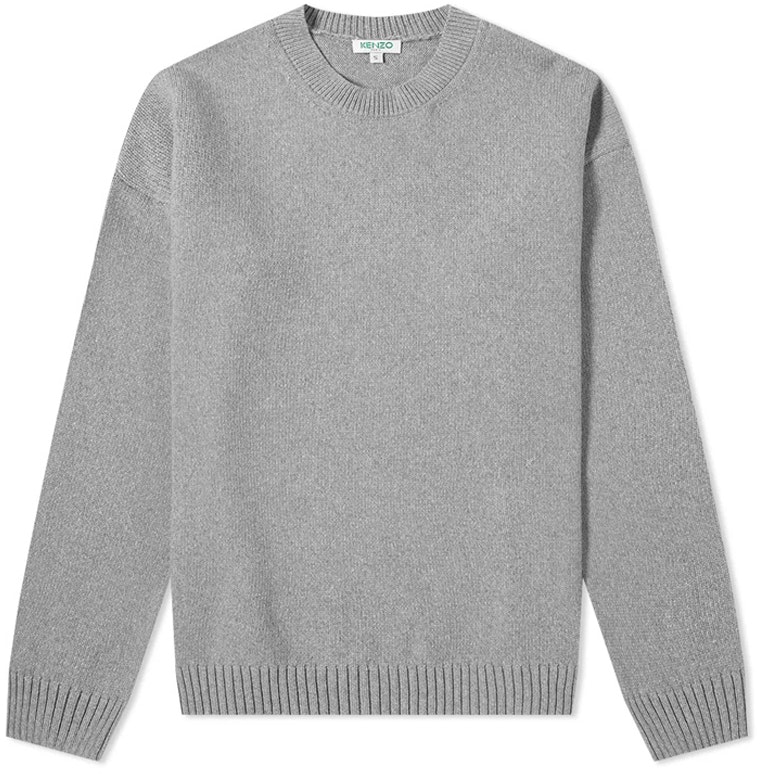 kenzo-grey-solid-crewneck-long-sleeve-knit-pullover-sweater-f965-pu-2043-ba-93