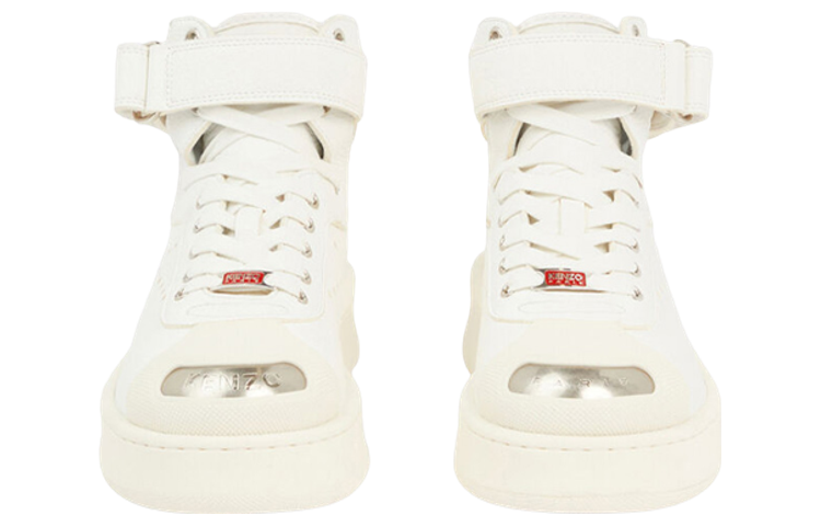 Shop Kenzo Hoge Sneakers Veters ''Fashion Wit'' FD55SN041L53.01