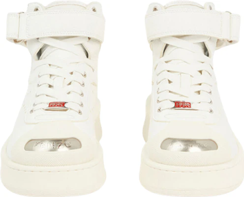 Kenzo Hoge Sneakers Veters ''Fashion Wit'' FD55SN041L53.01 Shop Kenzo Hoge Sneakers Veters ''Fashion Wit'' FD55SN041L53.01
