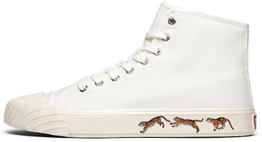 Kenzo High-Top Lace-Up Sneakers 'White' FC65SN020F50-02 Kenzo High-Top Lace-Up Sneakers 'White' FC65SN020F50-02