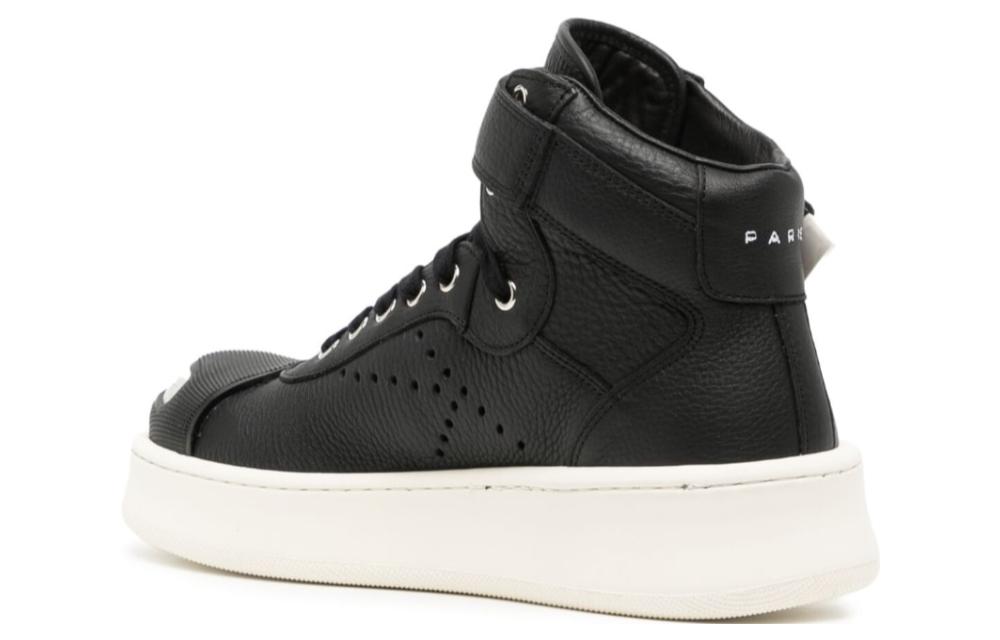 Kenzo High-Top Sneaker 'Black Leather' 圖 3