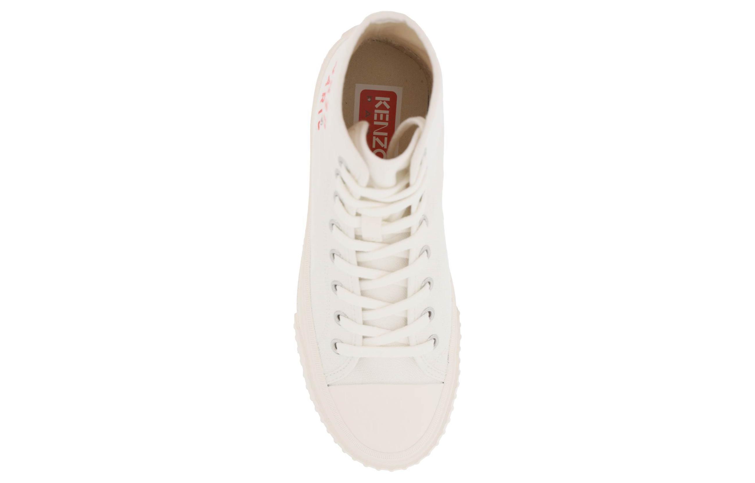 Kenzo High-Top Sneakers 'White CMFT' 圖 4