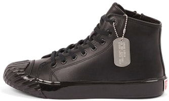 Kenzo High-Top Leather Sneakers 'Black Fashion' FC65SN020L50.99 Kenzo High-Top Leather Sneakers 'Black Fashion' FC65SN020L50.99