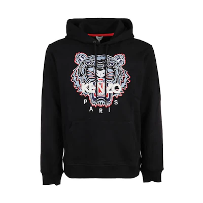 KENZO Hoodie with Embroidered Tiger Head Design FA55SW4154XA-99