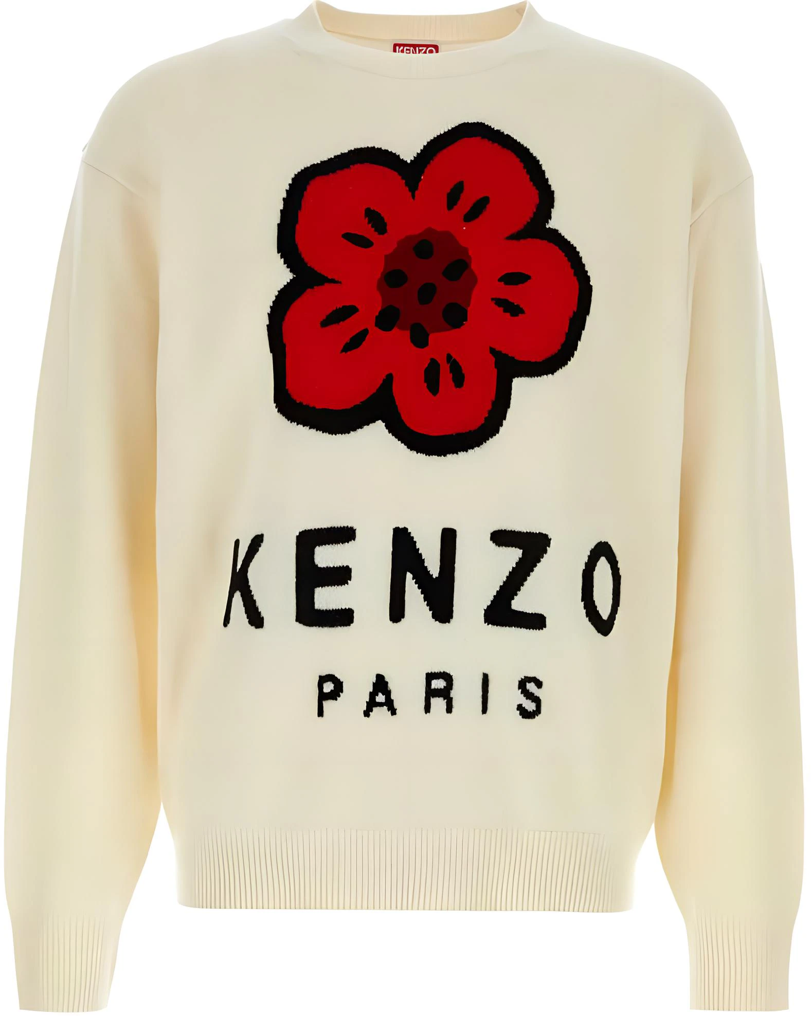 kenzo-ivory-crewneck-printed-slim-fit-sweater-long-sleeve-pullover-fe-65-pu-4873-ld-02