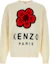 Buy KENZO Suéter Pullover Slim Fit de Manga Larga Estampado Beige Crewneck. FE65PU4873LD-02