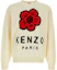 Order KENZO Suéter Pullover Slim Fit de Manga Larga Estampado Beige Crewneck. FE65PU4873LD-02