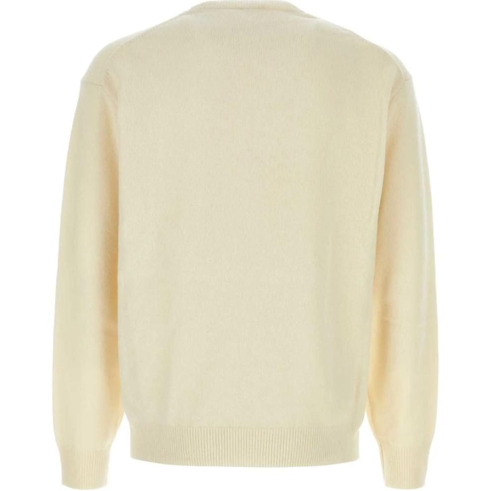 Lookbook KENZO Suéter Pullover Slim Fit de Manga Larga Estampado Beige Crewneck. FE65PU4873LD-02