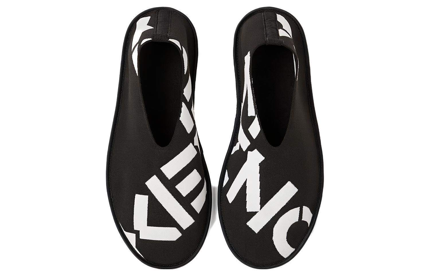 Lookbook Kenzo K-Knit Mocassin 'Black' FB55LO010F74-99