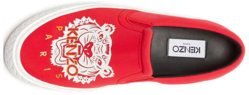 Kenzo K-Skate Slip-On ''Tiger Rot'' FA55SN200F80-21 Shop Kenzo K-Skate Slip-On ''Tiger Rot'' FA55SN200F80-21