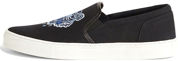 Kenzo K-SKATE Slip-On Sneakers 'Black Tiger' FB55SN100F7099-39 Kenzo K-SKATE Slip-On Sneakers 'Black Tiger' FB55SN100F7099-39