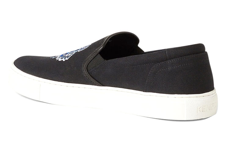Shop ケンゾー K-SKATE スリッポンスニーカー 'ブラックタイガー' FB55SN100F7099-39 FB55SN100F7099-39