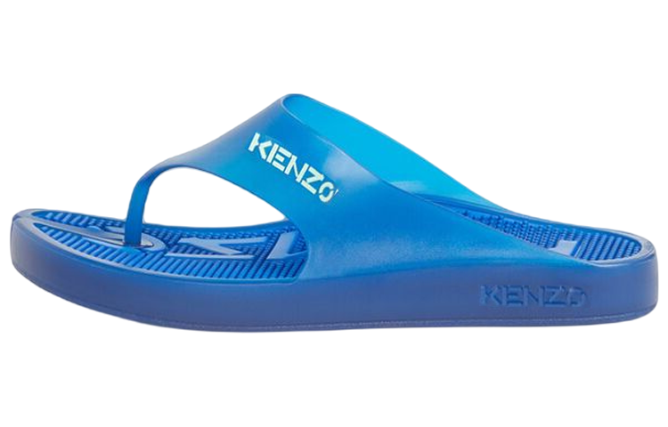 Kenzo K-Beach Slides 'Deep Blue'