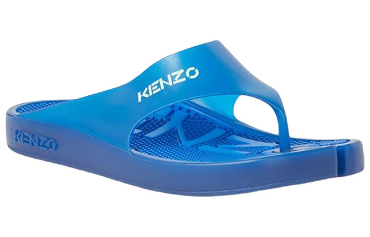Kenzo K-Beach Slides 'Deep Blue' 圖 2