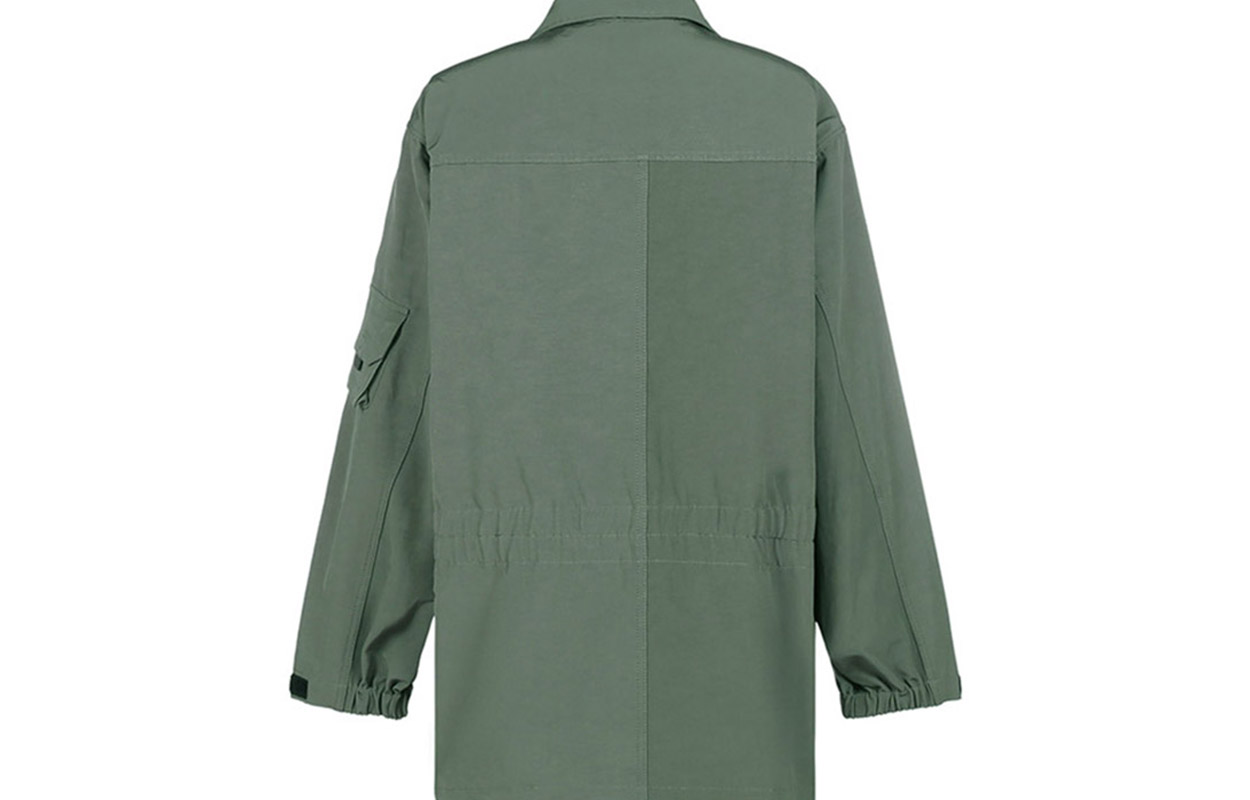 KENZO K Patch Embroidered Oversized Military Jacket Deep Green FA65OU3051NA-54 圖 3
