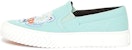 Kenzo K-Skate 'Tiger Embroidery Slip-On Hijau Tasik' F965SN200F7060-40
