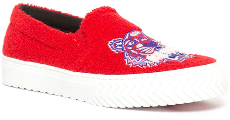 KENZO K-スケート タイガー タオル レッド FA55SN200F6022-39 Lookbook KENZO K-スケート タイガー タオル レッド FA55SN200F6022-39