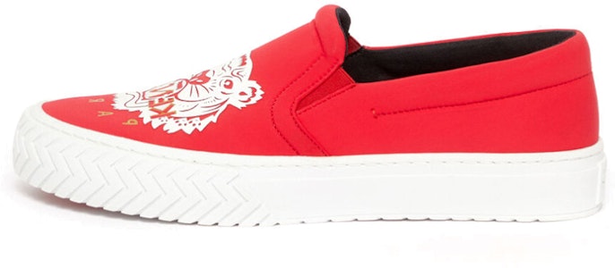 ケンゾー K-スケート スリッポン "タイガーレッド" (Kenzo K-Suke-to Surippon "Taiga-reddo") FA55SN200F80-21 Buy ケンゾー K-スケート スリッポン "タイガーレッド" (Kenzo K-Suke-to Surippon "Taiga-reddo") FA55SN200F80-21