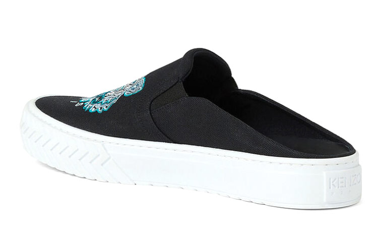 Kenzo K-Skate Slip-On Canvas Sneaker 'Tiger Embroidery Black' 圖 4