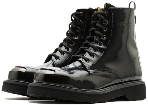 Kenzo KENZO Leder-Schnürstiefeletten ''Kenzosmile Schwarz'' FC65BT704L67.99 Lookbook Kenzo KENZO Leder-Schnürstiefeletten ''Kenzosmile Schwarz'' FC65BT704L67.99
