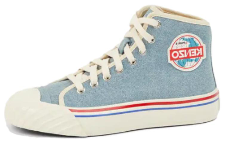 Buy Kenzo Kenzoschool High-Top 'Kanvas Biru' FD65SN022F75.DS