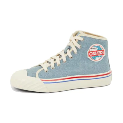 Kenzo Kenzoschool High-Top 'Blue Canvas'