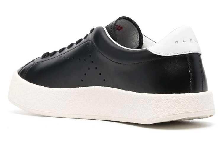 Shop Kenzo Kenzoswing Noir ''Logo Laces'' FC65SN030L50.99