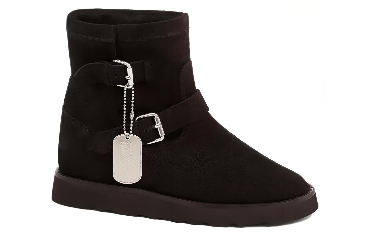 Kenzo Leather Buckle Boot 'Fashion Black' 圖 2