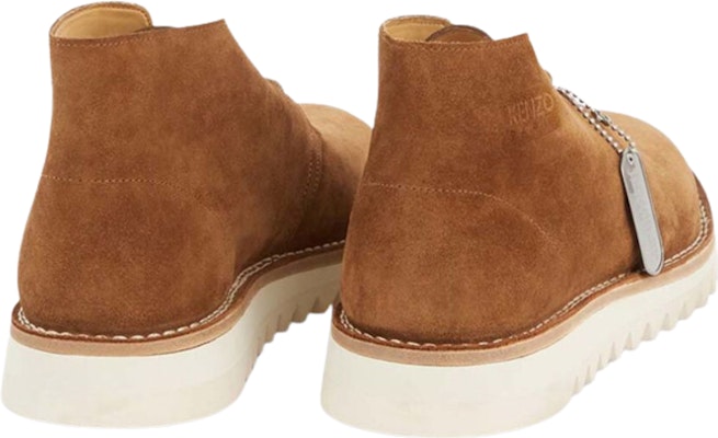 Kenzo Leather Lace-Up 'Fashion Ankle Boot Brown' FC65BT702L56.14 Shop Kenzo Leather Lace-Up 'Fashion Ankle Boot Brown' FC65BT702L56.14