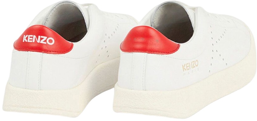 Kenzo Zapatillas de Cuero Blancas con Cordones 'Fashion Sneakers' FC65SN030L50.01A Order Kenzo Zapatillas de Cuero Blancas con Cordones 'Fashion Sneakers' FC65SN030L50.01A