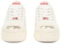 Lookbook Kenzo Kulit Low-Top 'Sneakers Fesyen Putih' FD55SN040L53.01