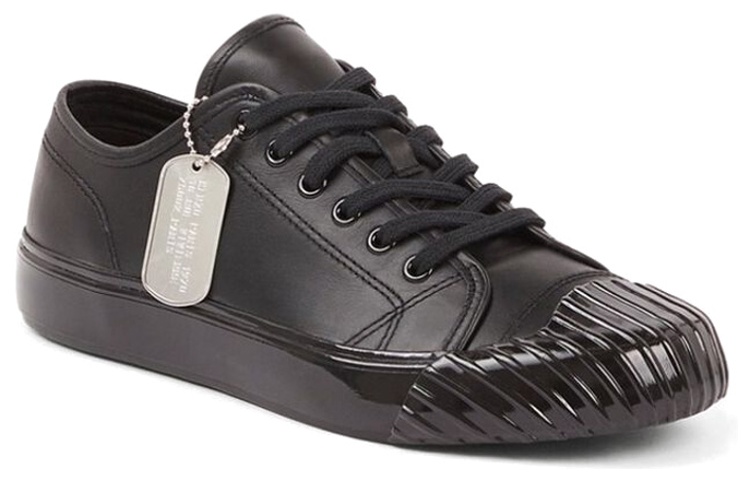 Kenzo Leather Low Top 'Black' 圖 2