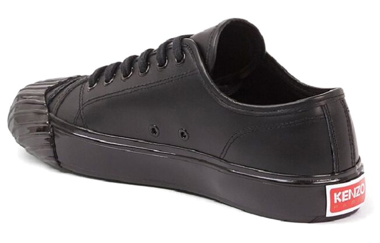 Kenzo Leather Low Top 'Black' 圖 3
