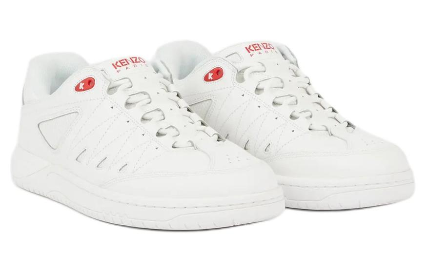 Lookbook Kenzo Leather Low Top 'Versatile Comfort White' FE55SN080L54.01