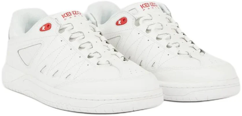 Kenzo Sepatu Kulit Rendah 'Kenyamanan Serbaguna Putih' FE55SN080L54.01 Lookbook Kenzo Sepatu Kulit Rendah 'Kenyamanan Serbaguna Putih' FE55SN080L54.01