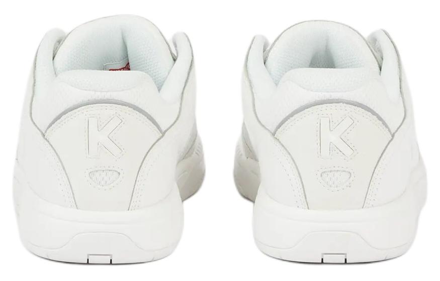 Shop Kenzo Sepatu Kulit Rendah 'Kenyamanan Serbaguna Putih' FE55SN080L54.01