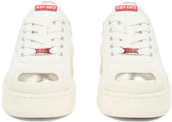 Zapatillas de Cuero Kenzo Low-Top Blancas de Moda FD55SN040L53.01 Order Zapatillas de Cuero Kenzo Low-Top Blancas de Moda FD55SN040L53.01