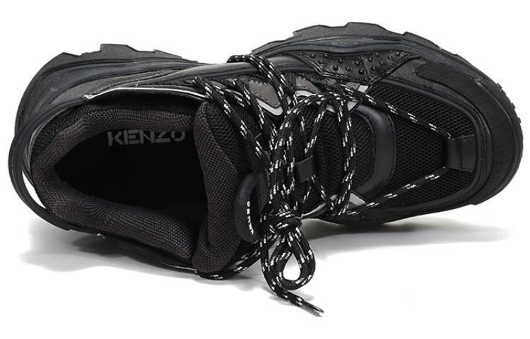 Lookbook Kenzo Kulit Platform 'Hitam' FA65SN300L69-99