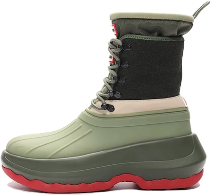 Kenzo Leather Round-Toe Lace-Up Boots 'Khaki' FD65BT902F91.51 Buy Kenzo Leather Round-Toe Lace-Up Boots 'Khaki' FD65BT902F91.51