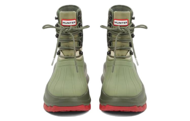 Shop Kenzo Leren Veterschoenen Laars ''Khaki'' FD65BT902F91.51