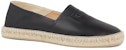 Kenzo Slip-On Kulit Hujung Bulat 'Fisherman Black' FD65ES021LB8.99