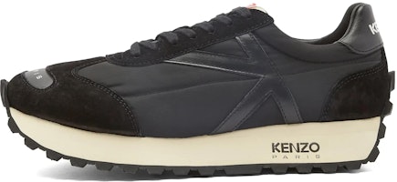 Kenzo Leather Round Toe Lace-Up Low Top 'Black' FD55SN050F54.99 Kenzo Leather Round Toe Lace-Up Low Top 'Black' FD55SN050F54.99