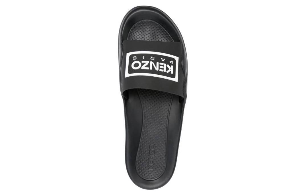 Kenzo Leather Slide 'Black CMFT' 圖 4