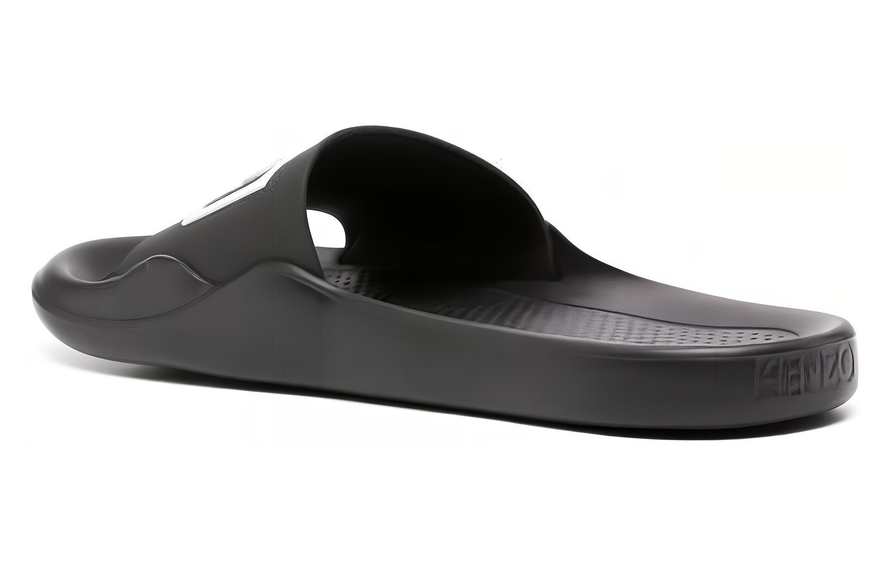 Kenzo Leather Slide 'Black CMFT' 圖 5