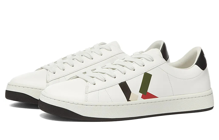 Order Kenzo Leren Sneakers ''Wit'' FA65SN172L50-55